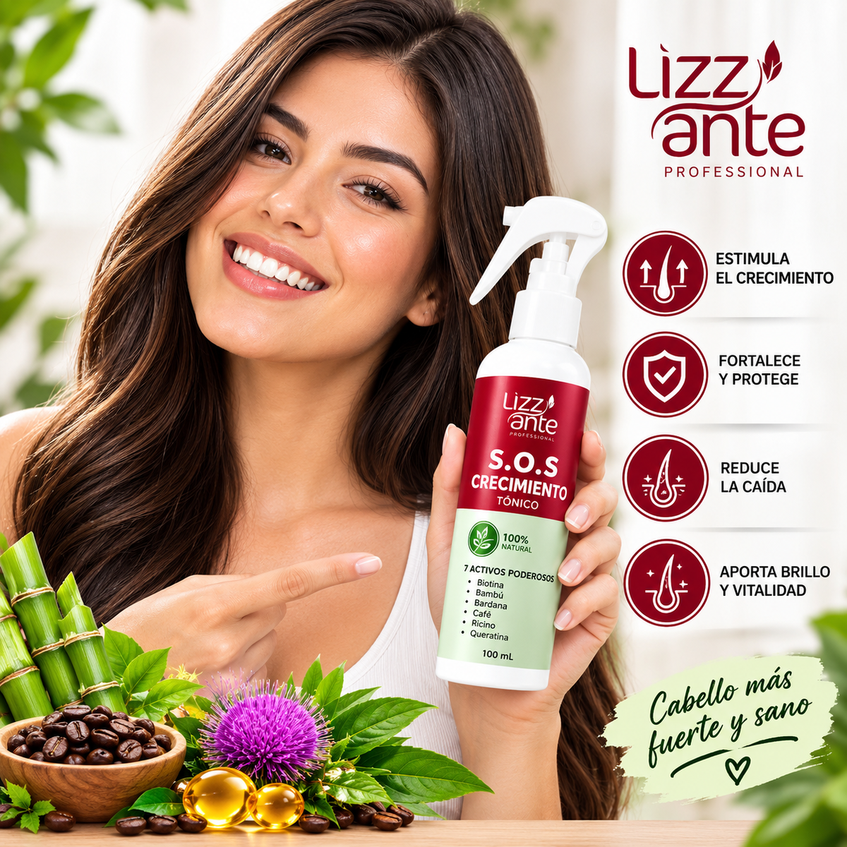 S.O.S TONICO CAPILAR | CRECIMIENTO DE CABELLO